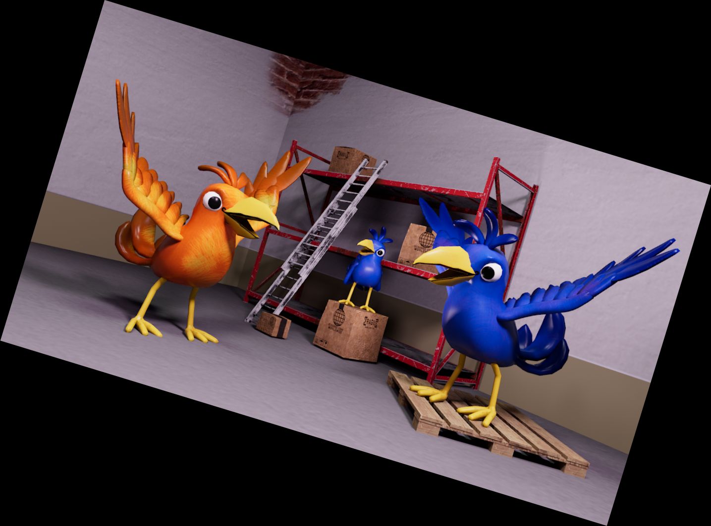 Vogelmonster Lebensherausforderung 5