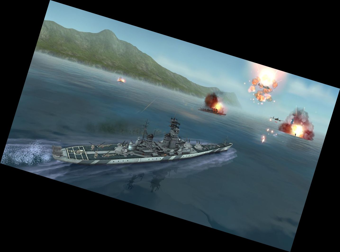 Naval Combat: 3D World War II Battleship