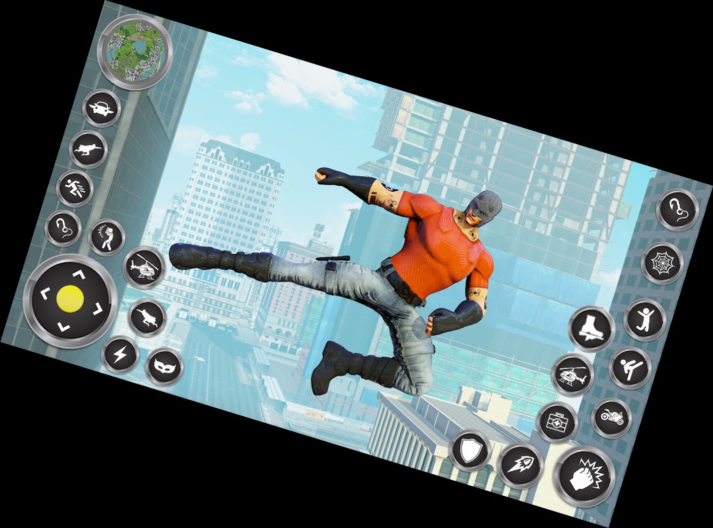 Открытый Мир Боевой Герой И