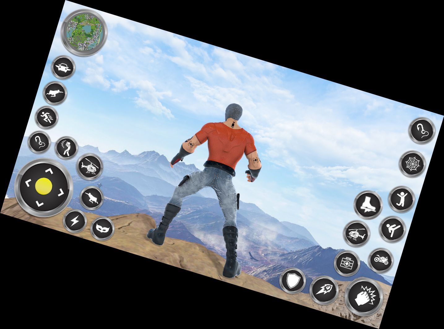 Открытый Мир Боевой Герой И