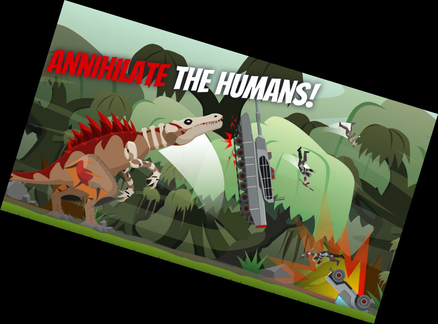 Hybrid Spino: Sumpf-Rampage