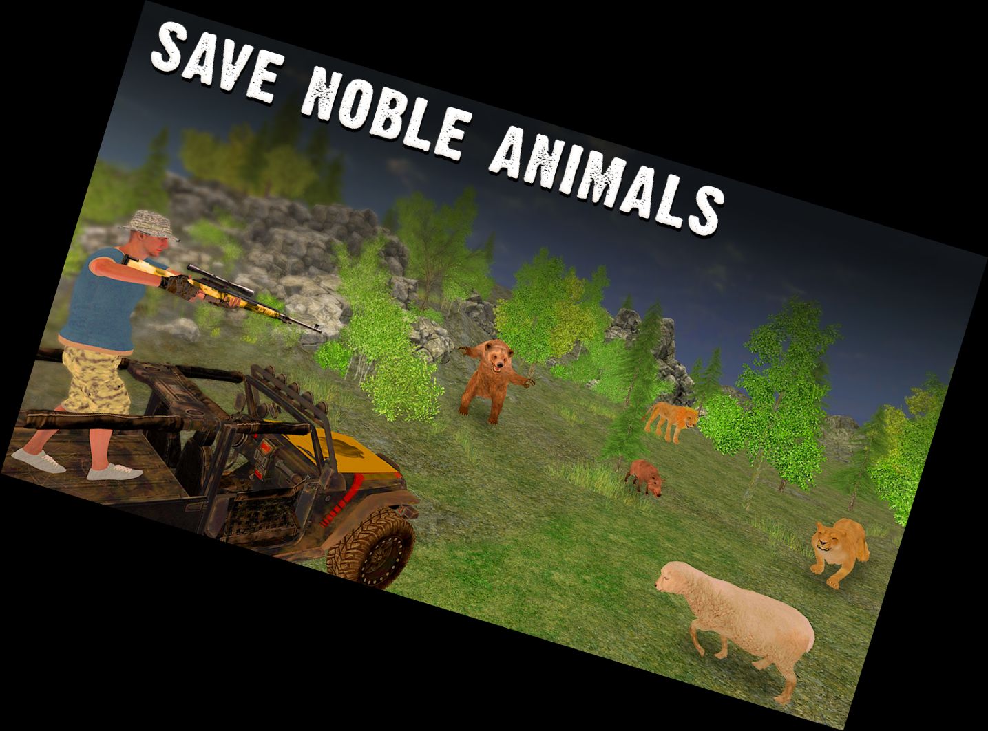 Savage Beast Tracker Simulator 3D