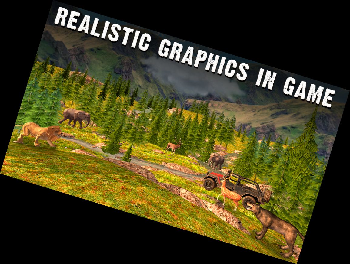 Jagd auf Wilde Tiere Spiel 3D