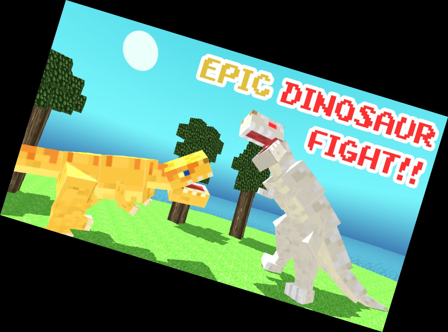 Blocky Dino Park T-Rex Amoklauf