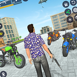 Moto-Cross-Bike-Smash-Rennen 