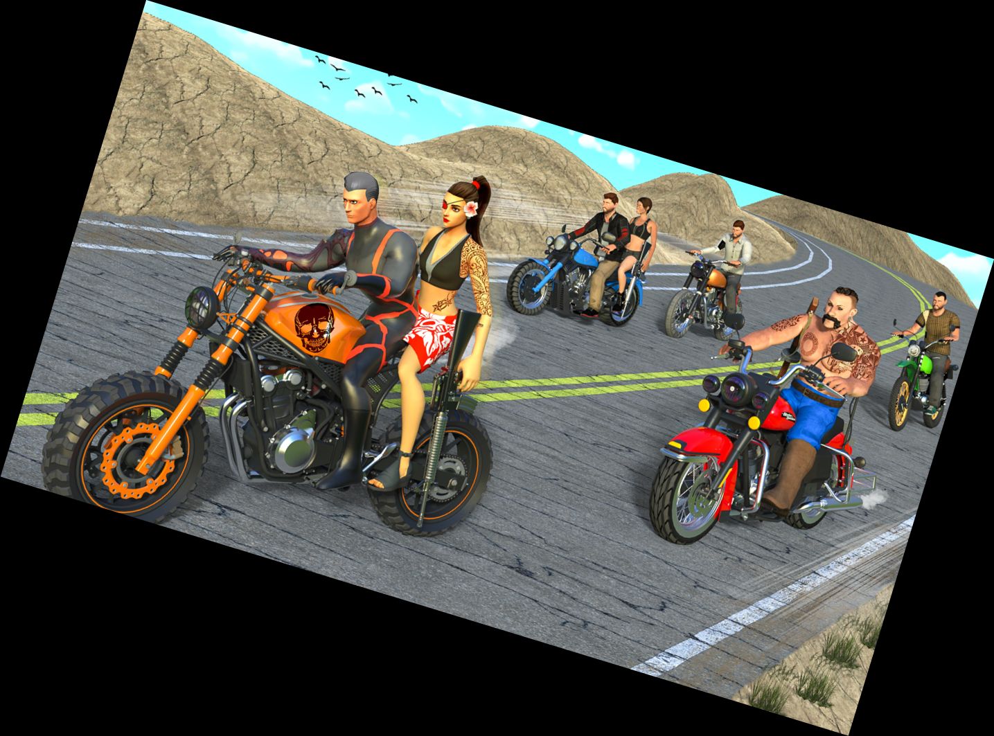 Motocross Dirt Bike Crash Racing 3D