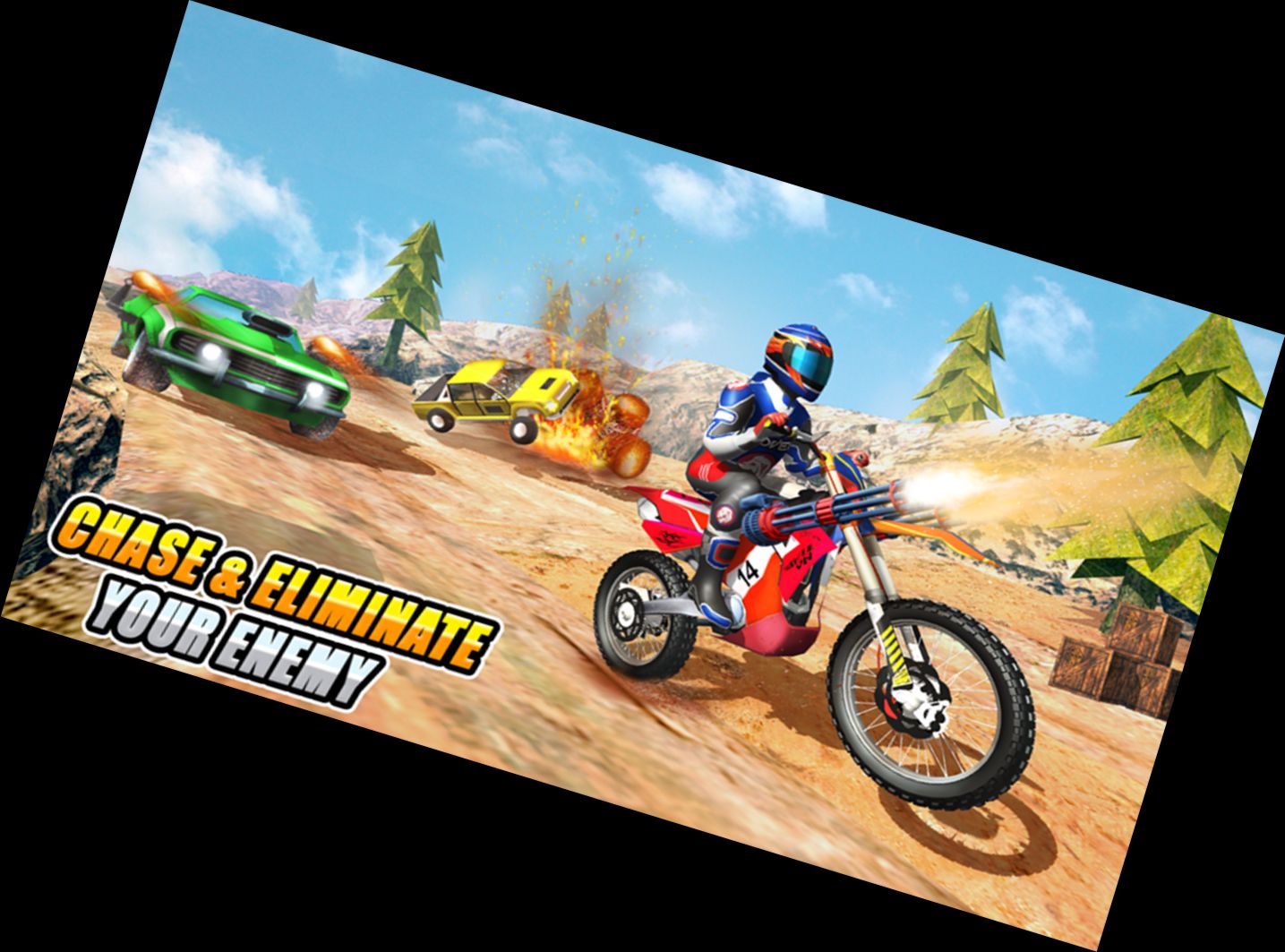 Motocross Dirt Bike Crash Racing 3D