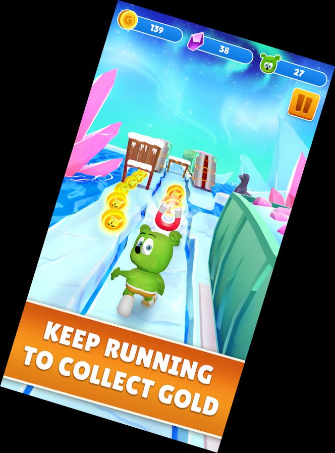 Gummibär-Lauf: Endloser Läu