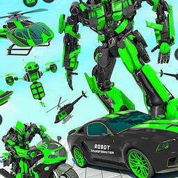 Transforming Robot Car Battle Game