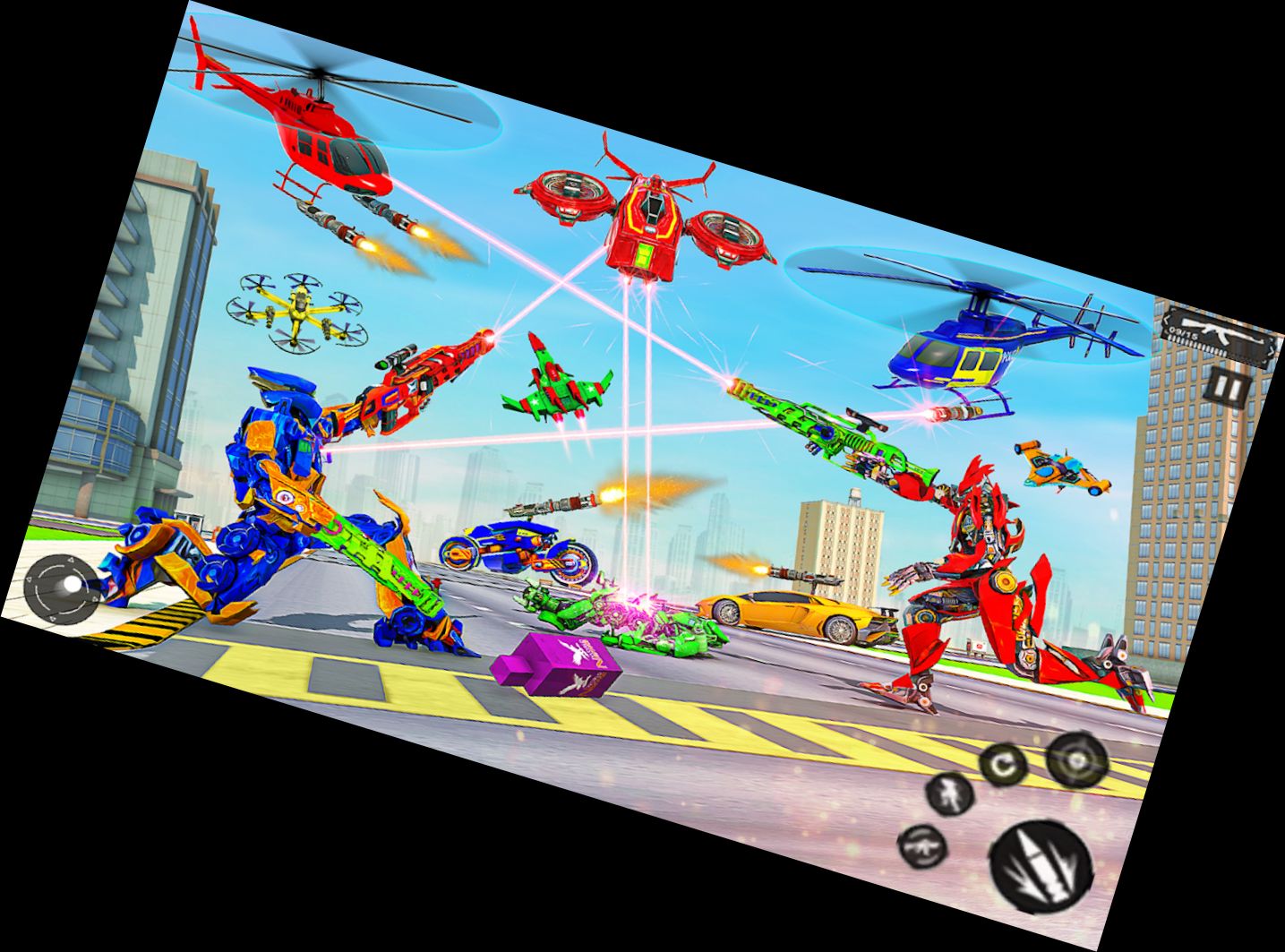 Гра трансформації багатороботів