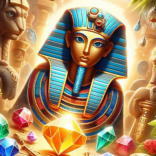 Pharaoh's Jewel Puzzle Game