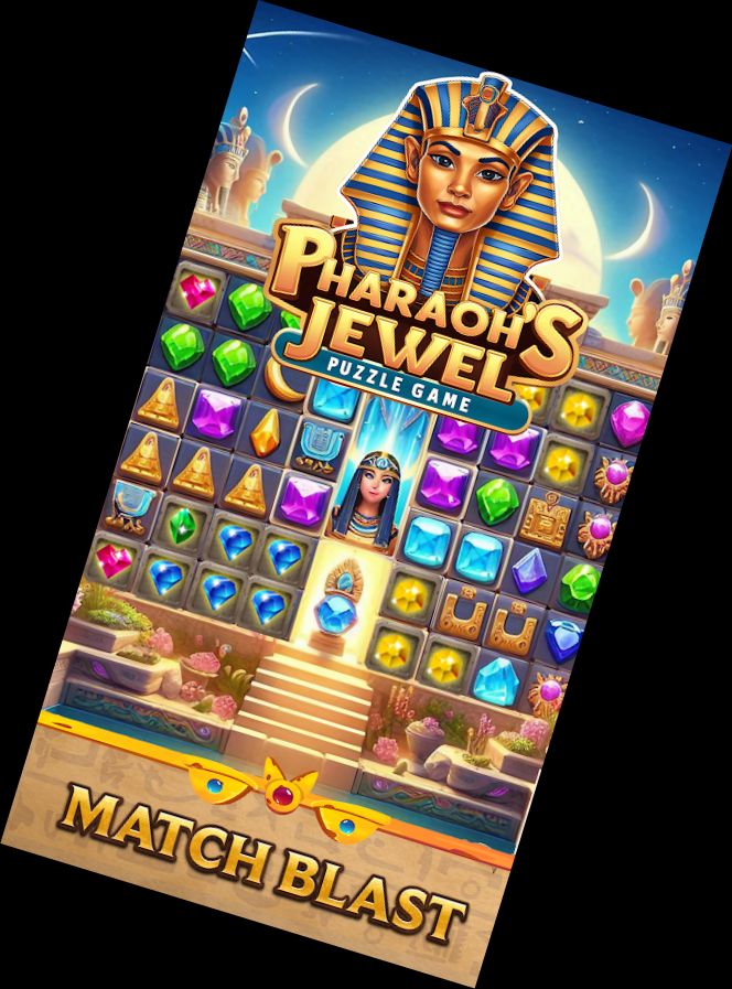 Pharaoh's Jewel Puzzle Game