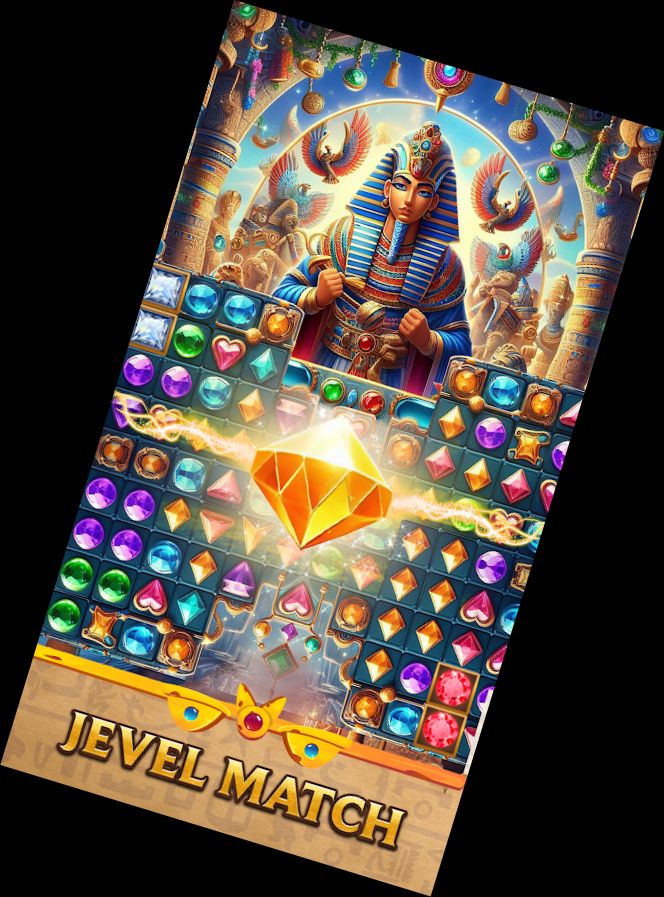 Pharaoh's Jewel Puzzle Game