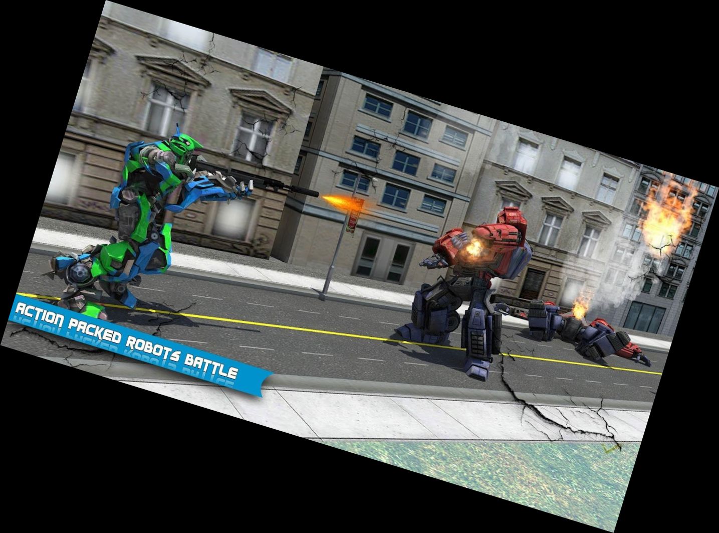 Kampfroboter-Spiele-Roboter Auto