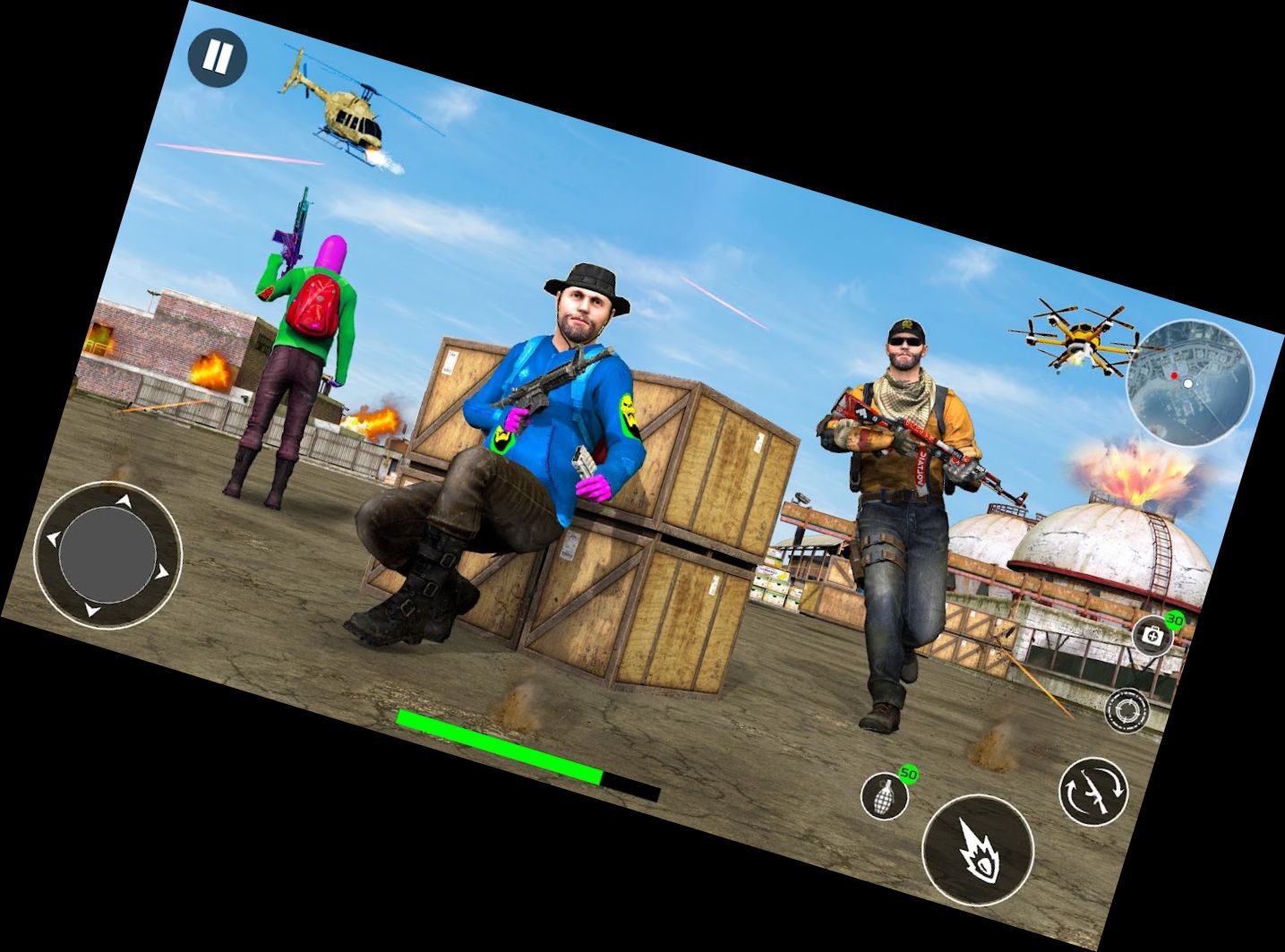 Выживание в Огненном Батлг