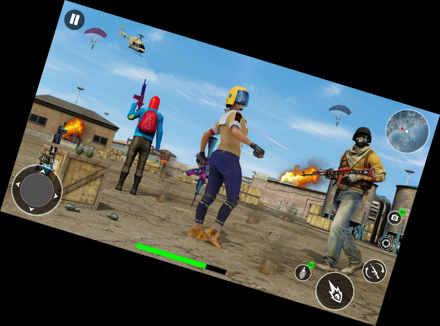 Überlebensfeuer Schlachtfeld 3