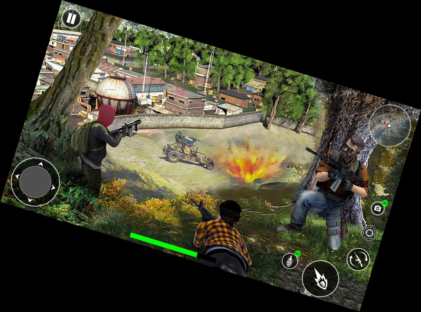 Выживание в Огненном Батлг