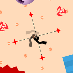 Stickman-Parkour: Stachel