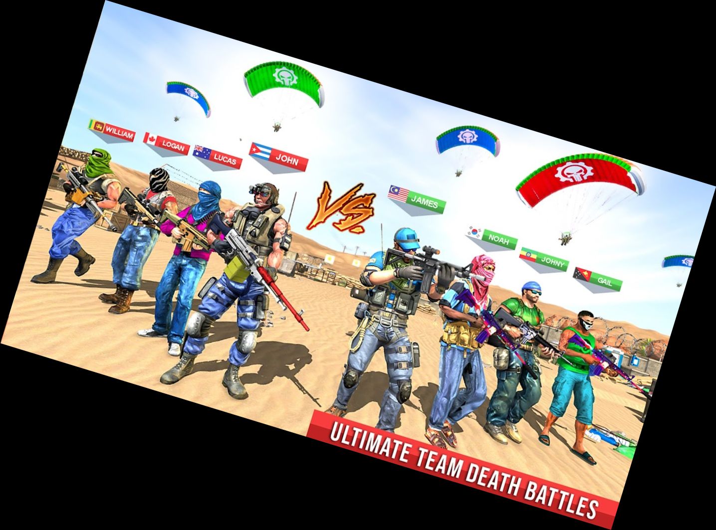 First-Person Shooter Strike: Firearms Battle Games