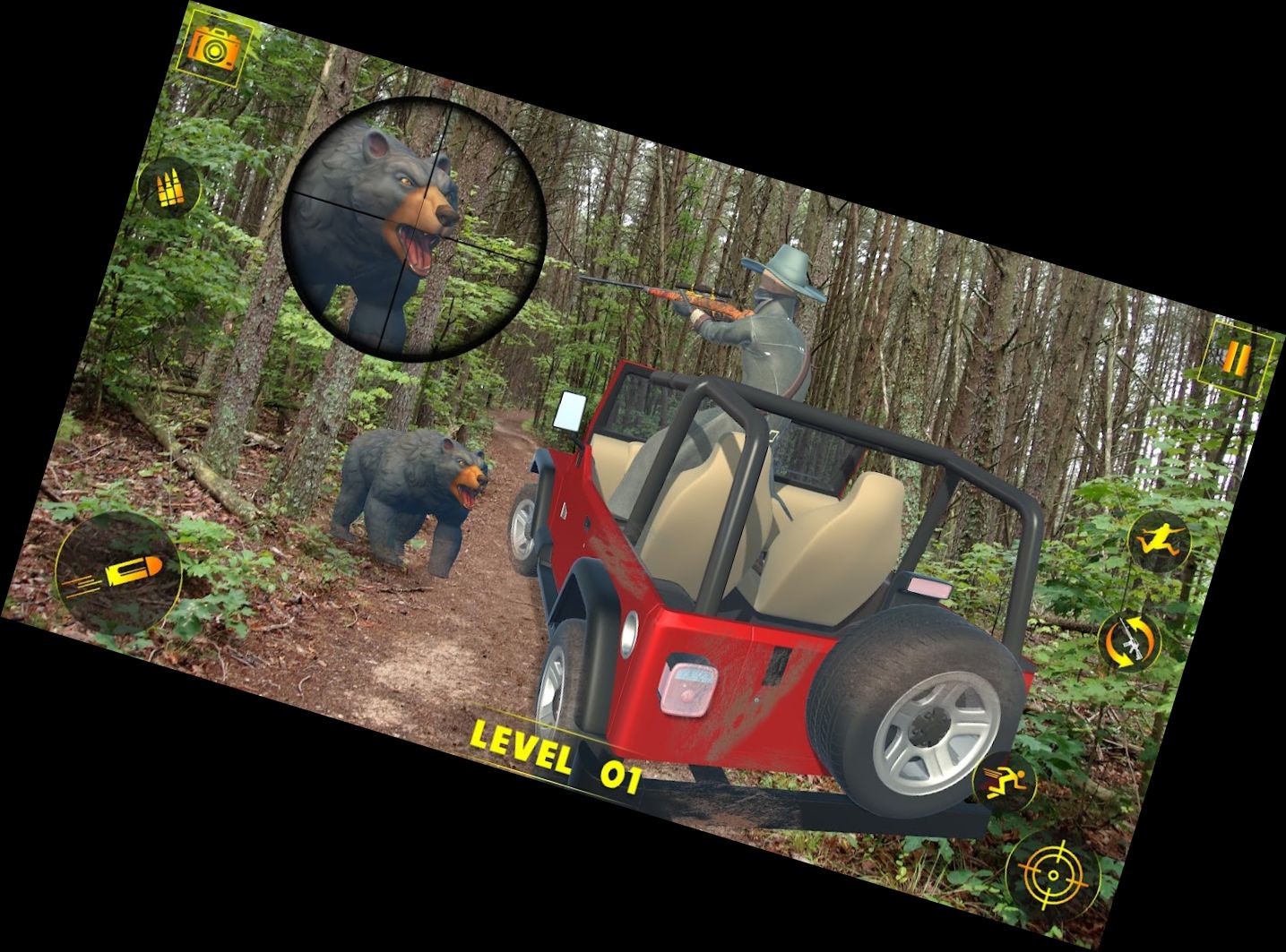 Охота на Медведей - Игра с Т