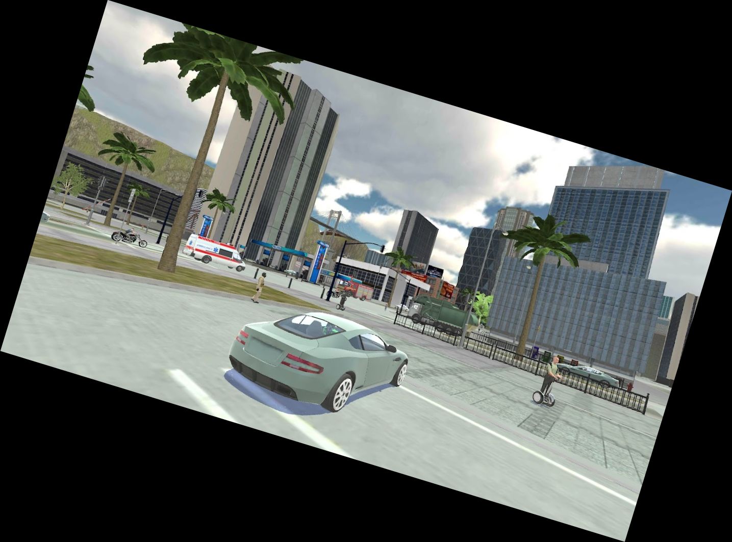 Grüner Seilheld: Vegas Stadt