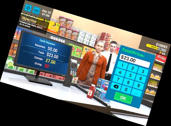 Verwalte Supermarkt-Simulator