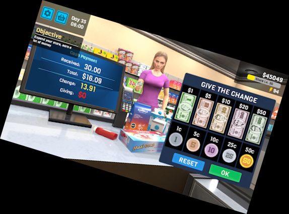 Verwalte Supermarkt-Simulator