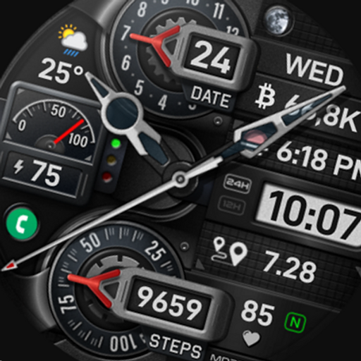 MD338 Hybrid watch face