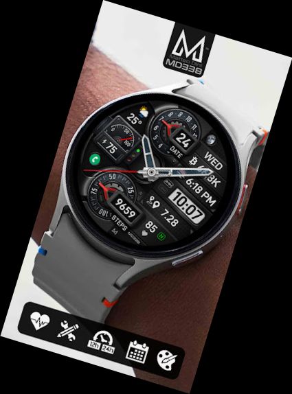 MD338 Hybrid watch face