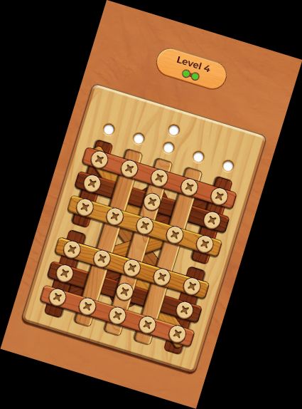 Wood Screw Puzzle