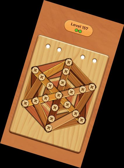 Wood Screw Puzzle