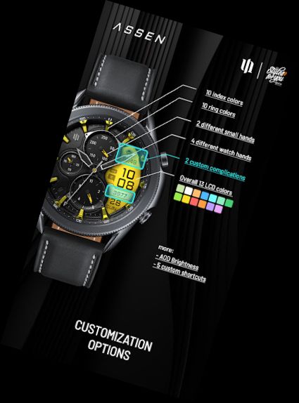 S4U Assen - Hybrid watch face