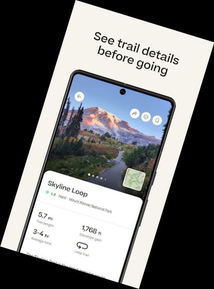 AllTrails: Caminar, Bicicleta y Correr