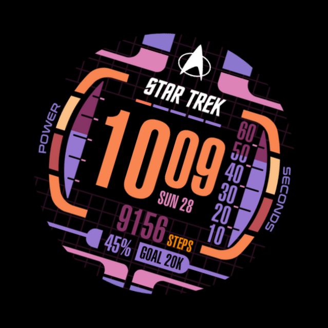 Star Trek LCARS SE Watch Face