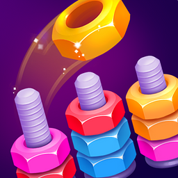 Nüsse — Farbsortier-Puzzle-Spiele