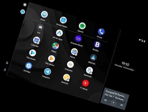 Headunit neu gestartet Emulator HUR