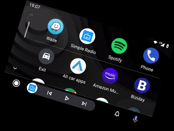 Headunit neu gestartet Emulator HUR