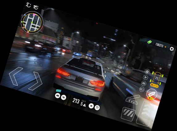 Гонки на реальных автомобилях в городе 3D