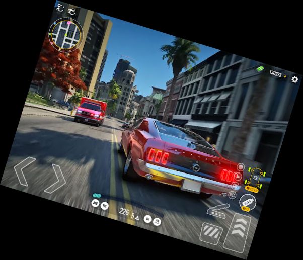 Гонки на реальных автомобилях в городе 3D