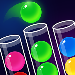 Kugel Sort - Farbe Puzzlespiel