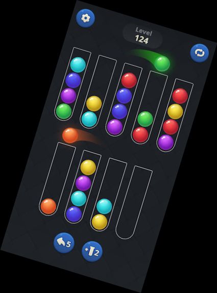 Ball Sort - Juego de Puzzle de Colores