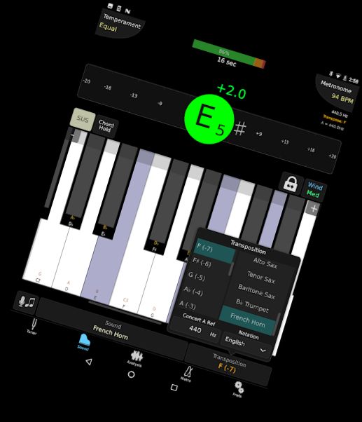 TonalEnergy Tuner & Metronome