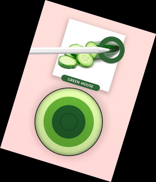 Color de Mezcla de Ojos