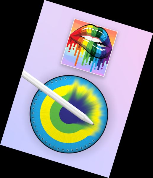 Color de Mezcla de Ojos