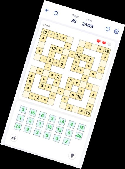 Crossmath - Juegos de Rompecabezas Matemáticos