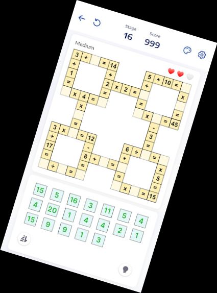 Crossmath - Juegos de Rompecabezas Matemáticos