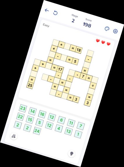 Crossmath - Math Puzzle Games