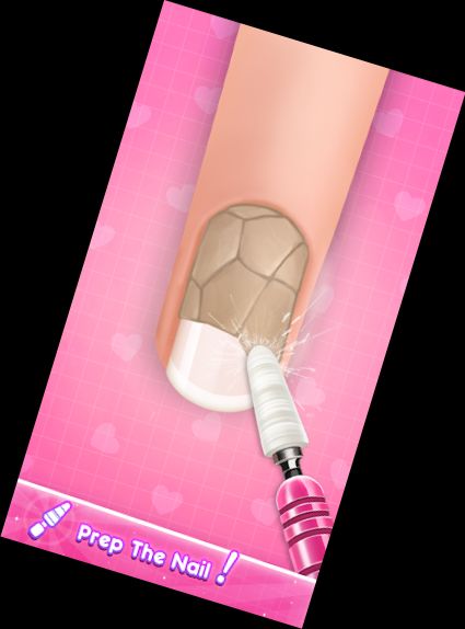 Салон красоты для девочек - Игры с ногтями