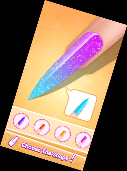 Салон красоты для девочек - Игры с ногтями