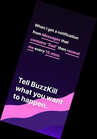 Administrador de notificaciones BuzzKill